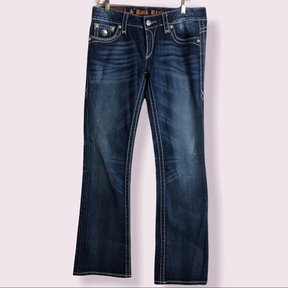 Rock Revival JenBoot Leg Jeans 31 - Picture 1 of 8
